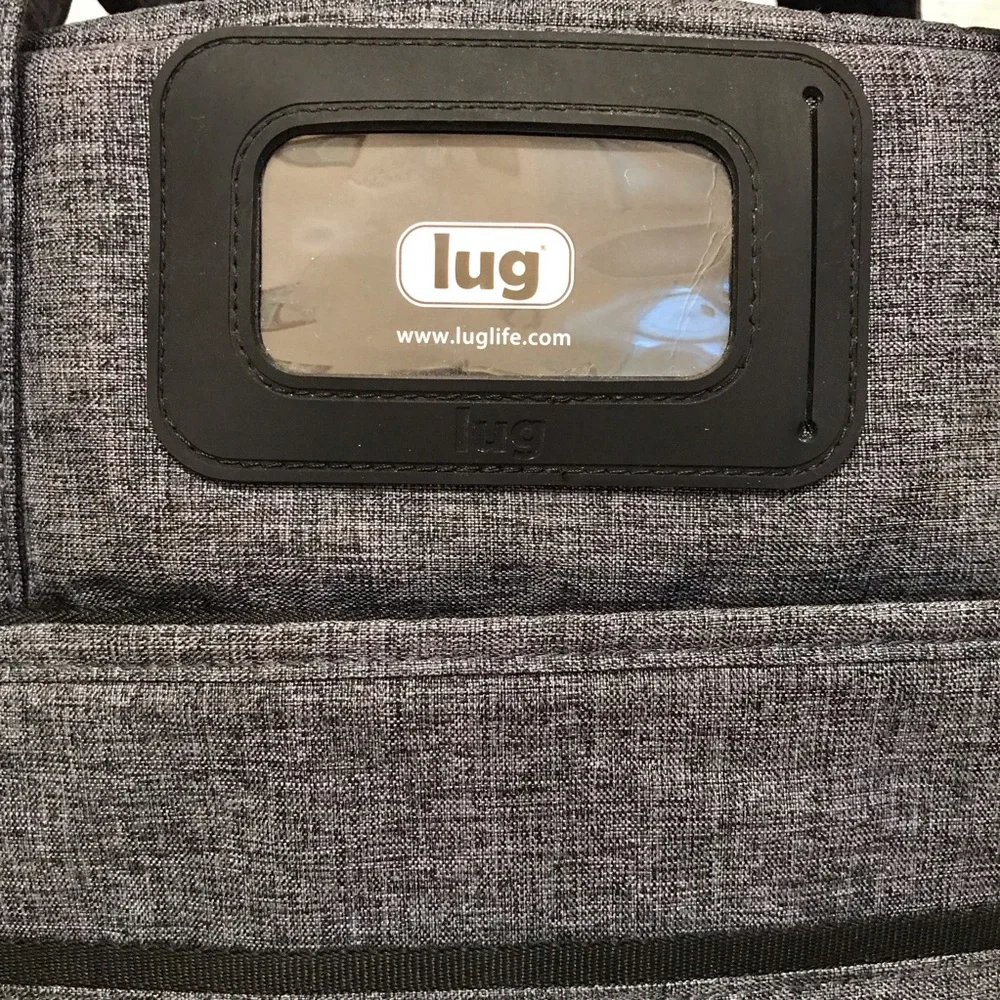 LUG Puddle Jumper Overnight/Gym Bag Brushed Heather Gray
